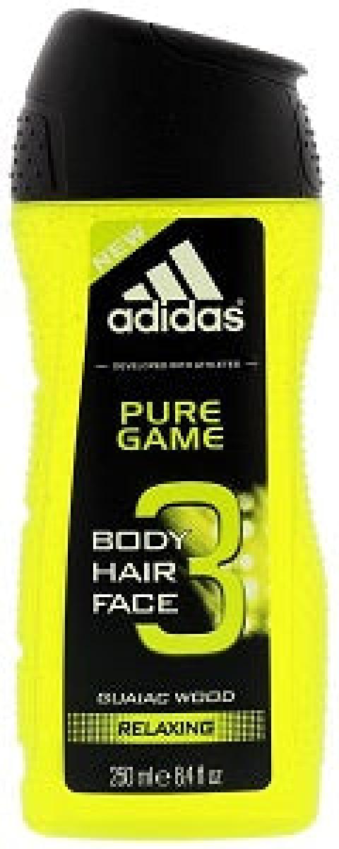 Shower Gel Pure Game 3 in 1 Guaiac Wood Relaxing