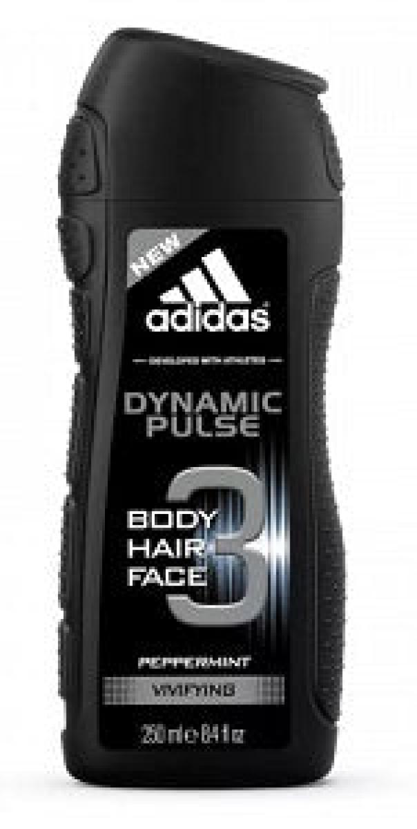 Shower Gel 3 in 1 Body Hair Face Dynamic Pulse