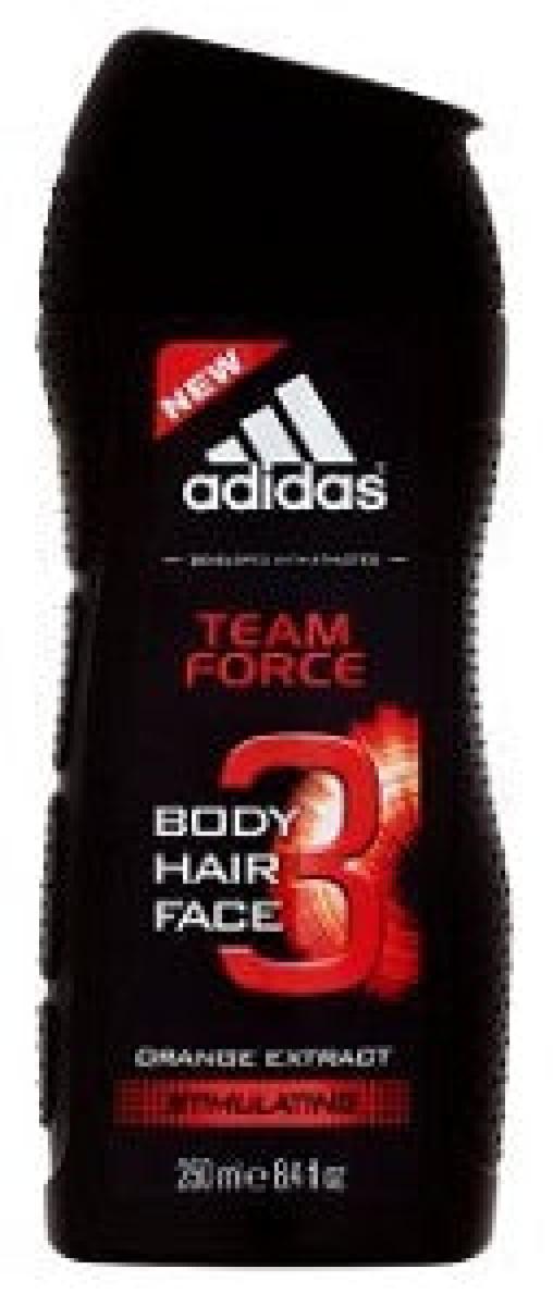 Shower Gel 2 in 1 Hair & Body Team Force With Orange Extract