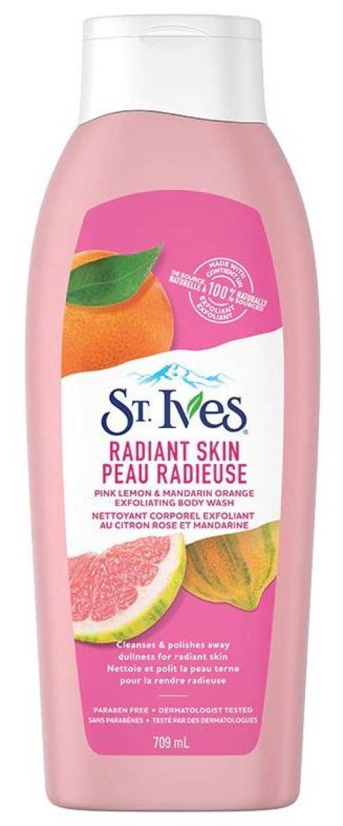 Body Wash Exfoliating Radiant Skin Pink Lemon & Mandarin Orange
