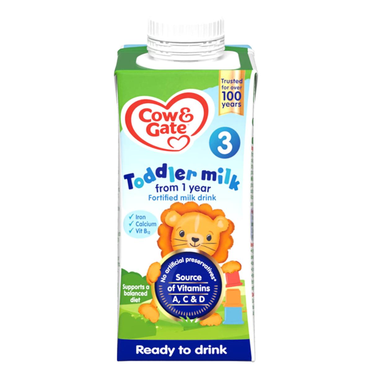3 Toddler Milk Formula Liquid Ready To Feed 1-3 Years