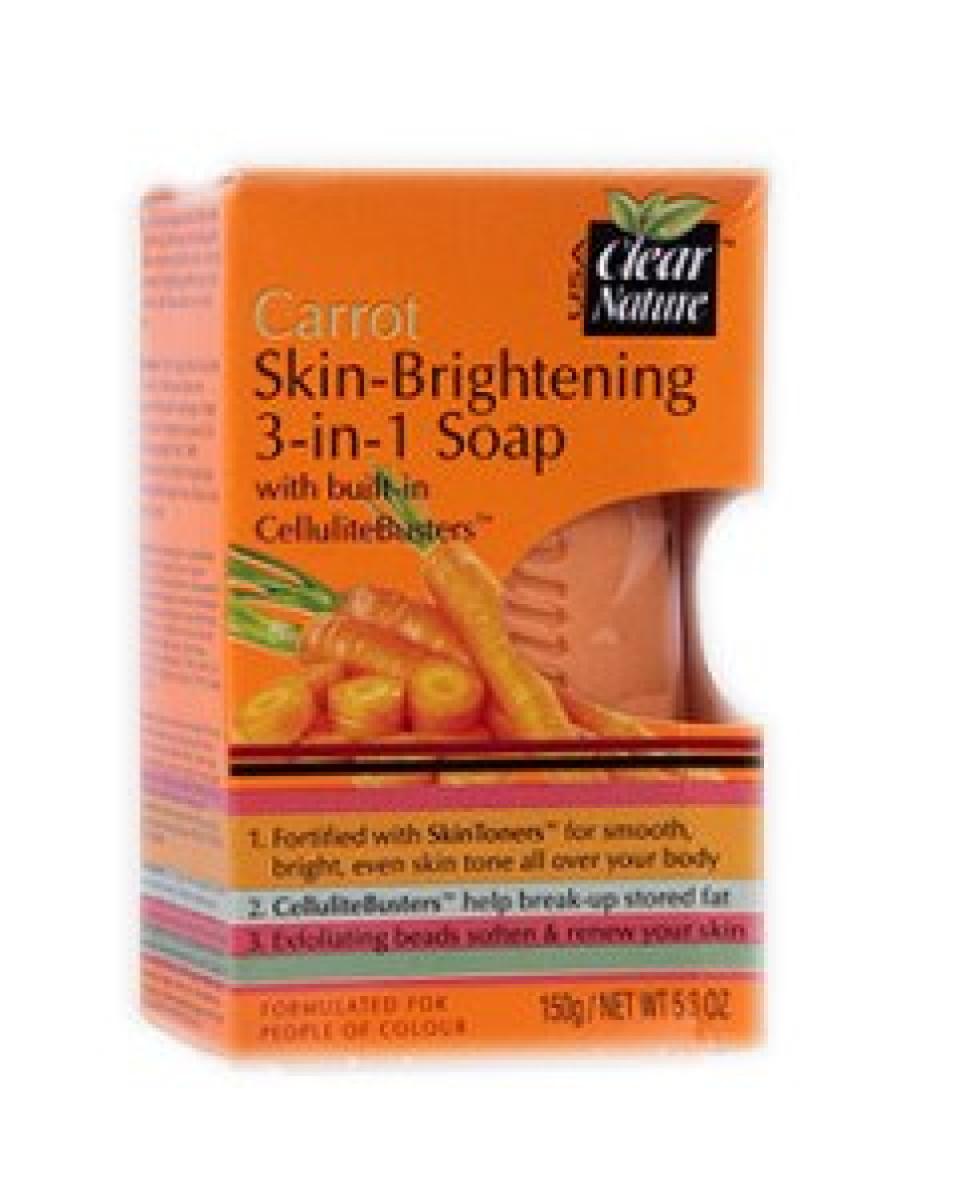 3 in 1 Skin Brightening Soap Carrot