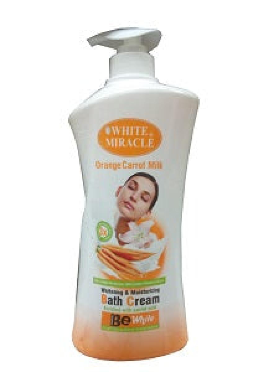 Whitening & Moisturising Bath Cream Orange Carrot Milk