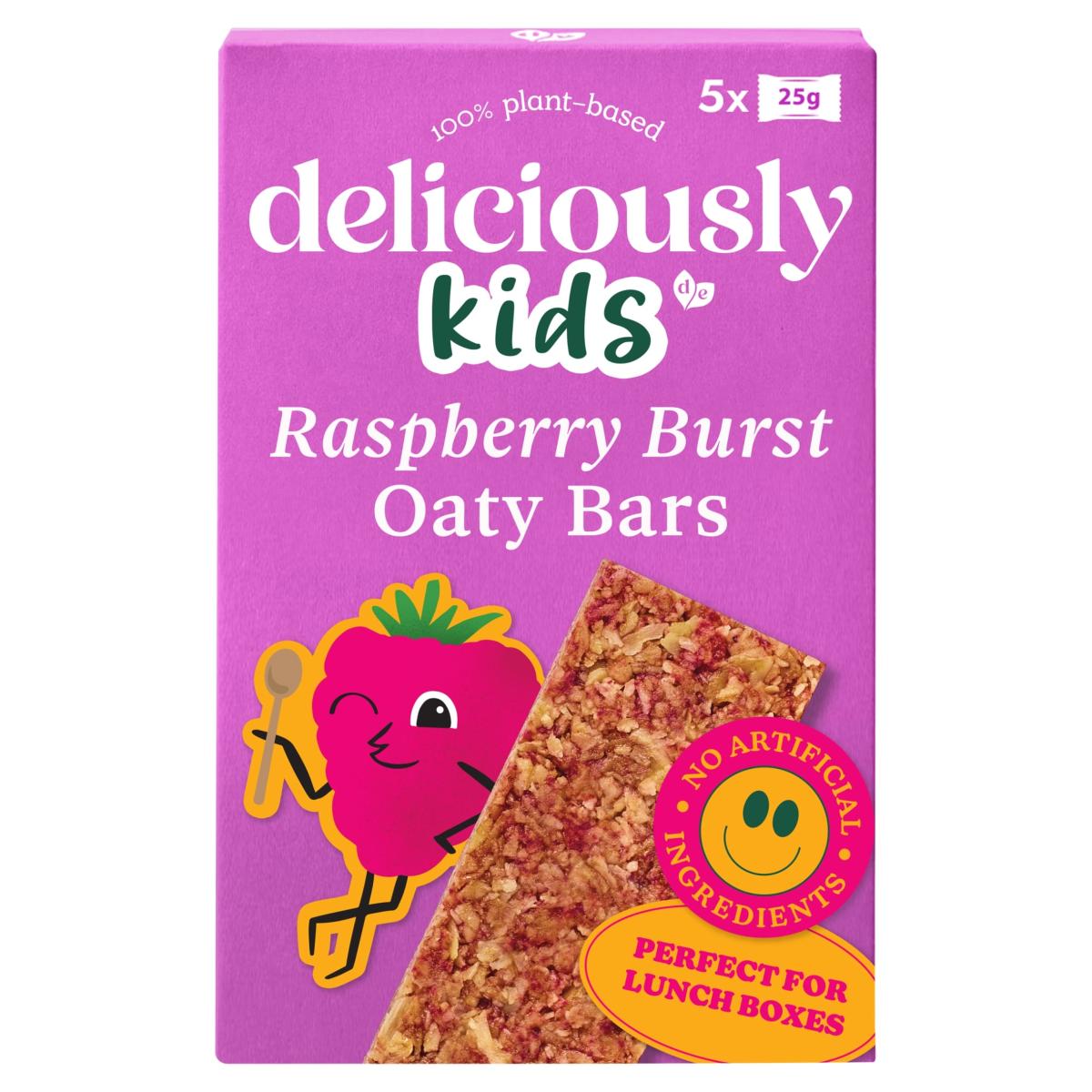 Deliciously Kids Raspberry Burst Oaty Bars
