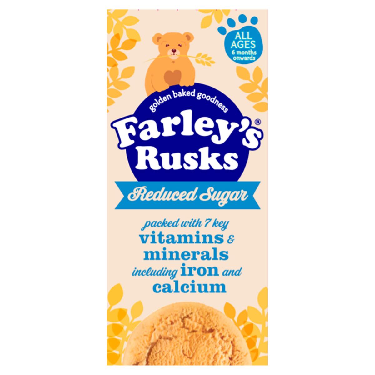 Reduced Sugar Rusks Baby Food Snack