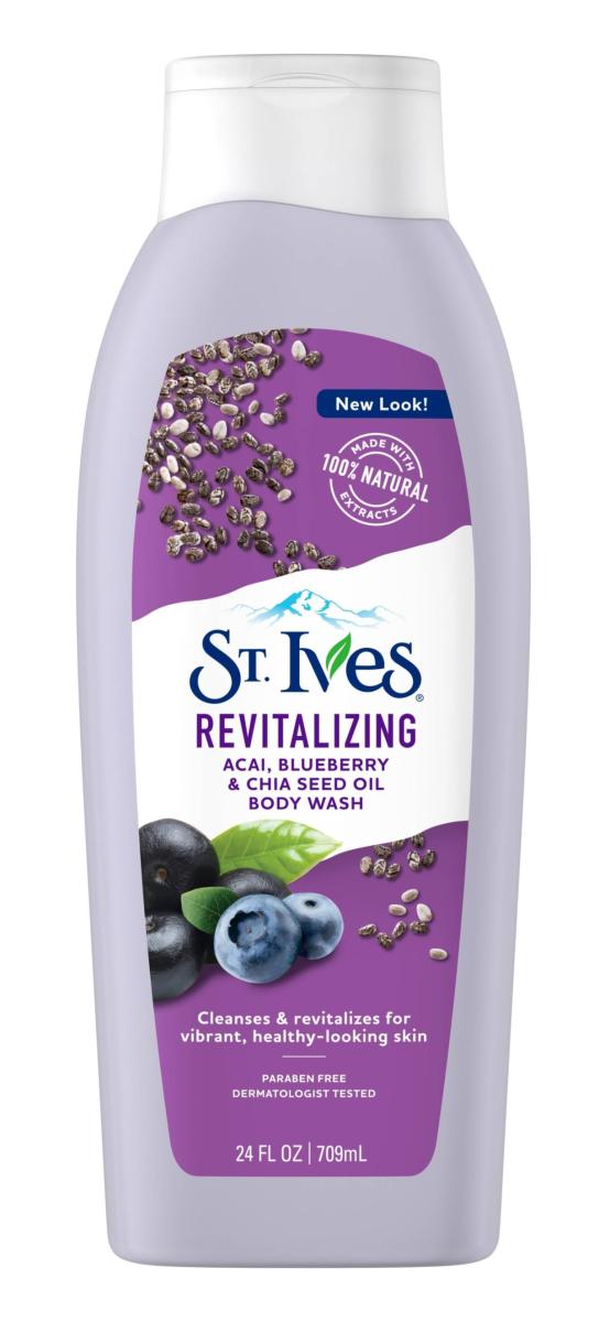 Body Wash Skin Revitalizing Acai, Blueberry & Chia Seed Oil