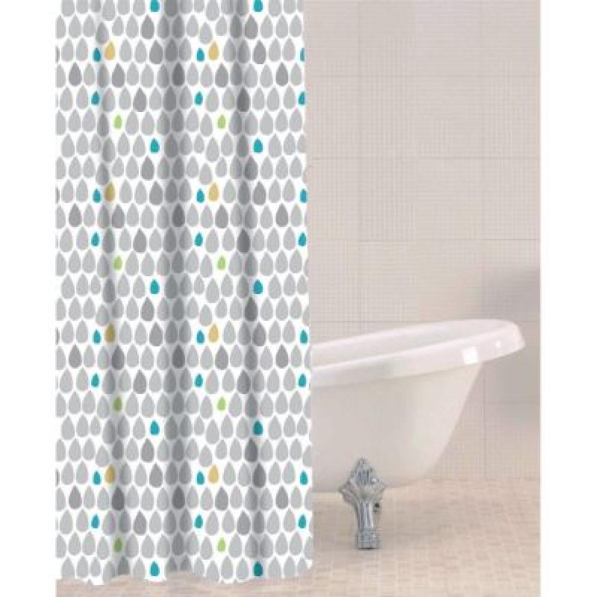 Shower Curtain Peva - Rain Drops