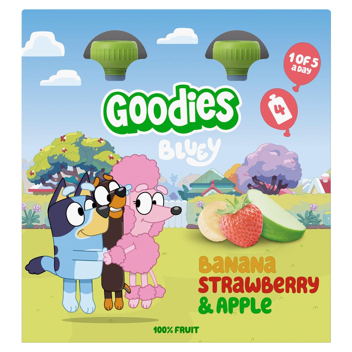 Bluey Banana Strawberry & Apple Pouch