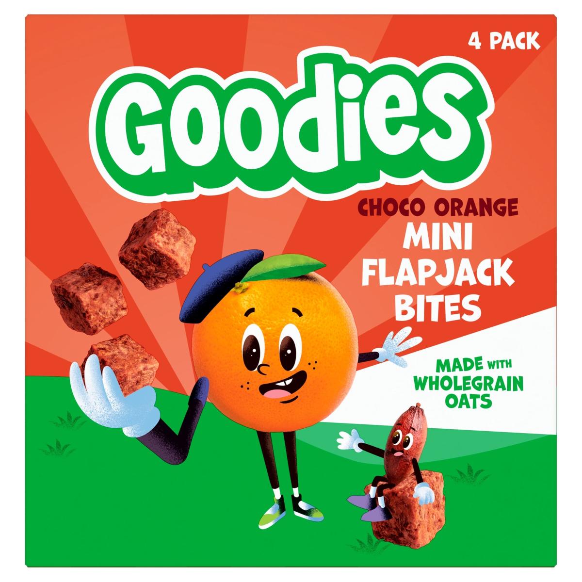Choco Orange Mini Flapjack Bites
