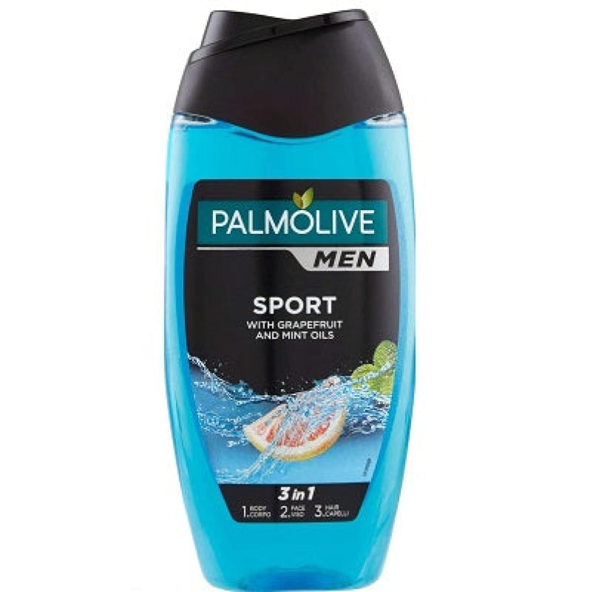 Men 3 in 1 Body Wash Sport With Grapefruit & Mint Oil