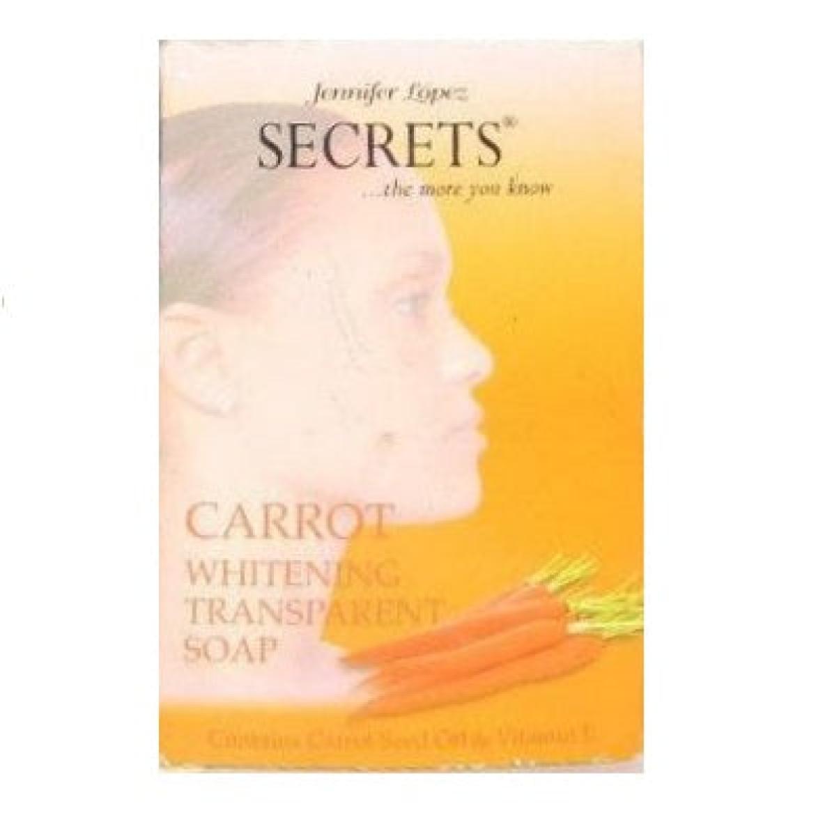 Carrot Whitening Transparent Soap