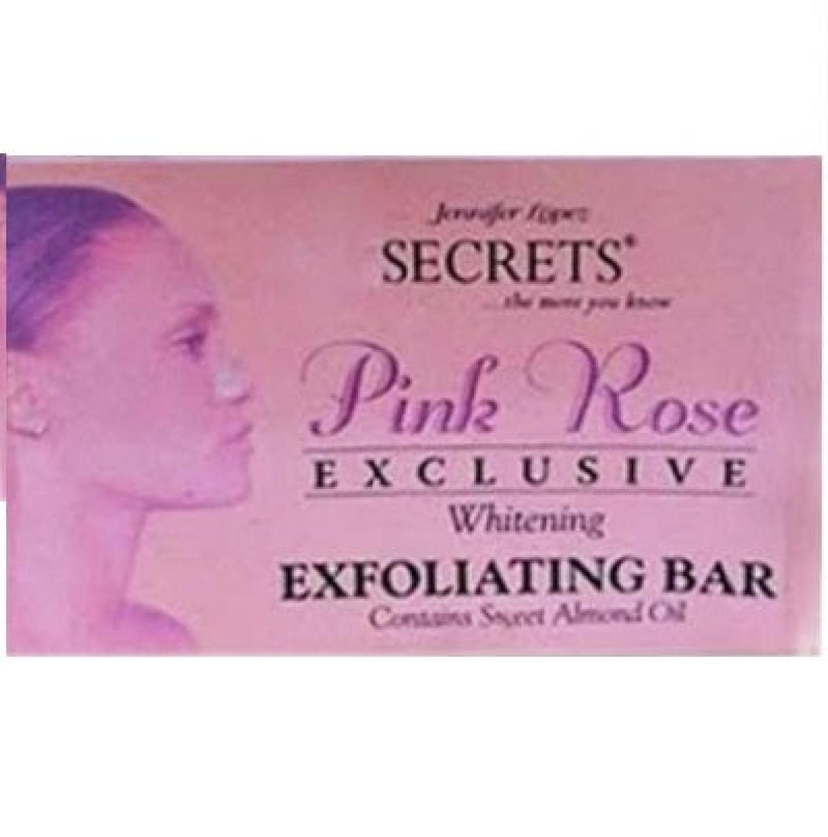 Pink Rose Whitening Exfoliating Bar