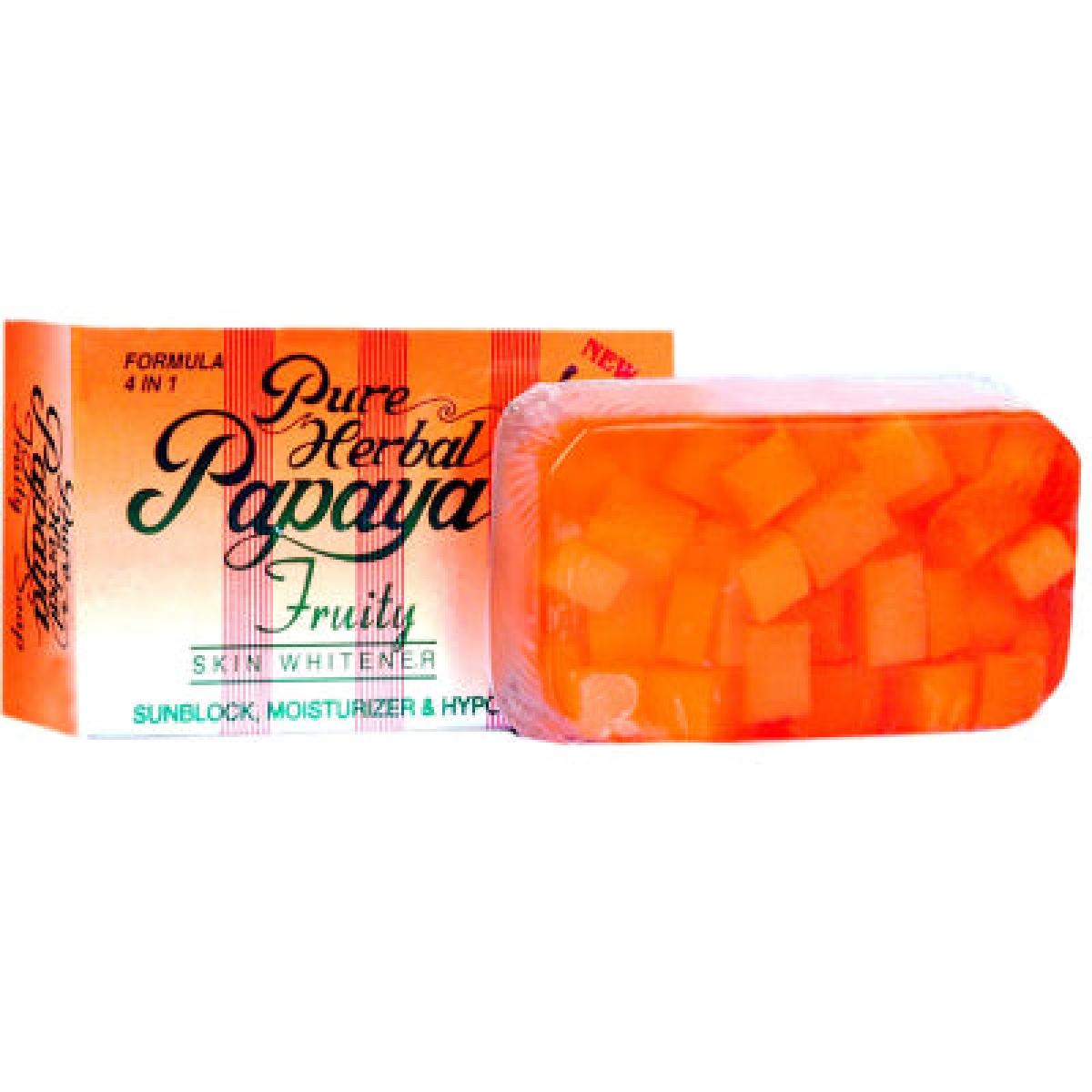 Papaya Fruity Skin Whitener Soap