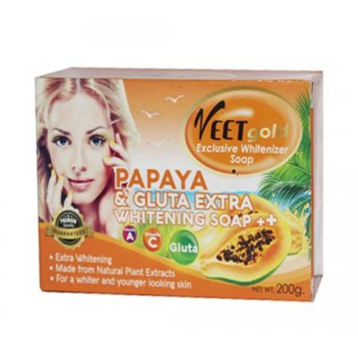Gold Papaya & Gluta Extra Whitening Soap