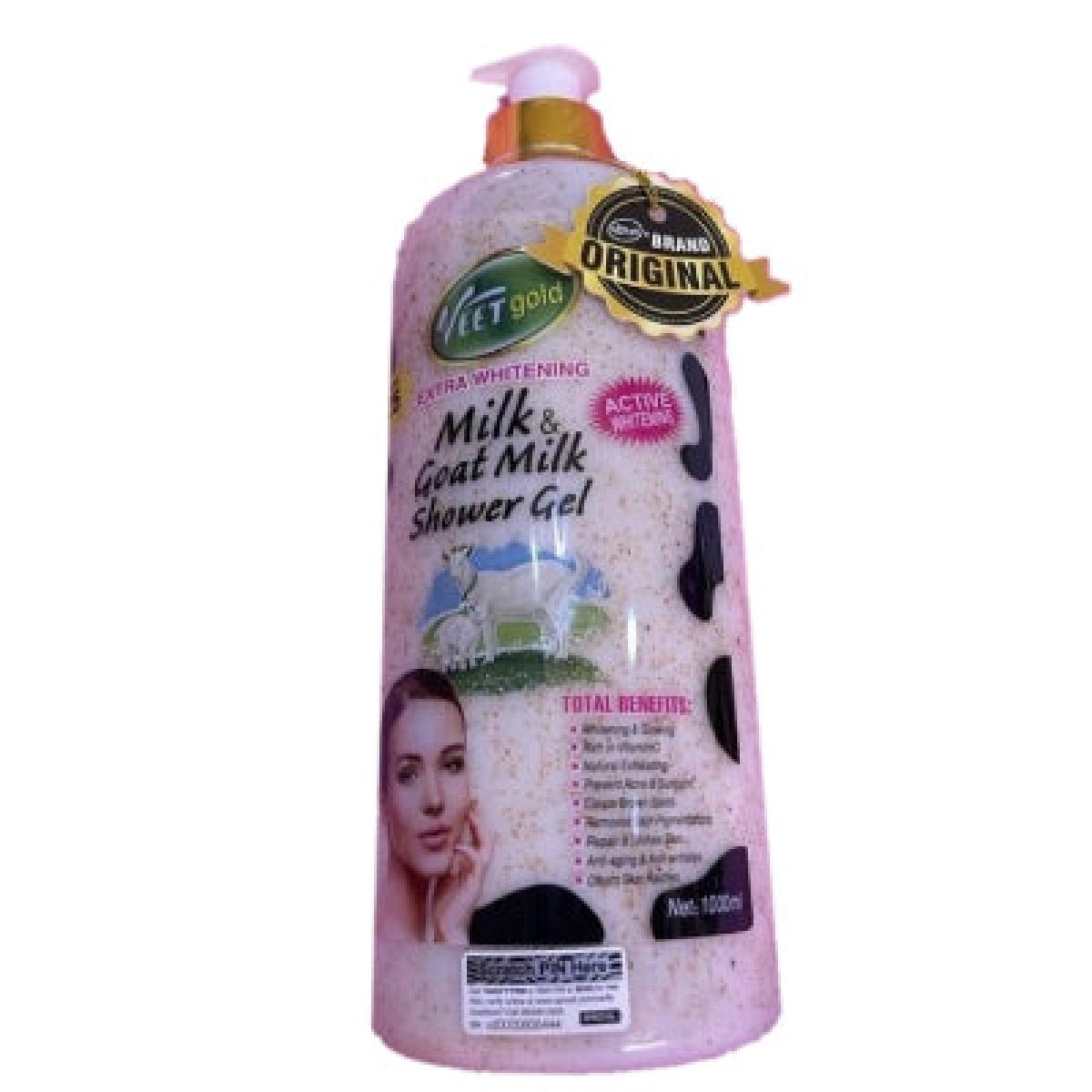 Extra Whitening Milk & Goat Milk Shower Gel