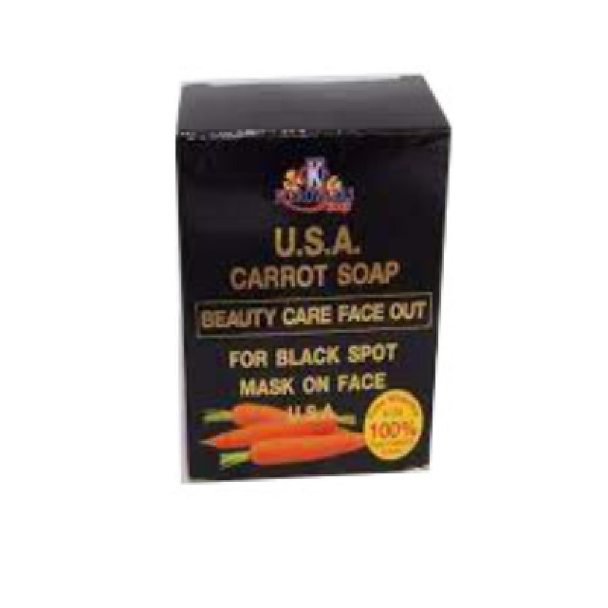 U.S.A. Carrot Soap Beauty Care Face Out For Black Spots
