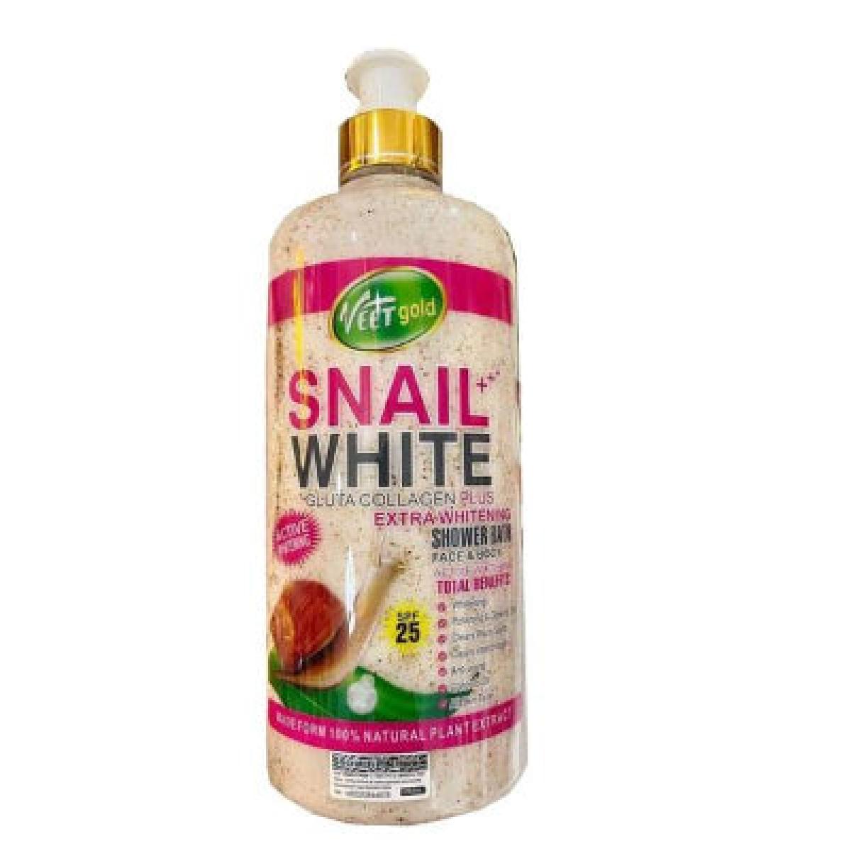 Snail White Gluta Collagen Plus Extra Whitening Shower Bath