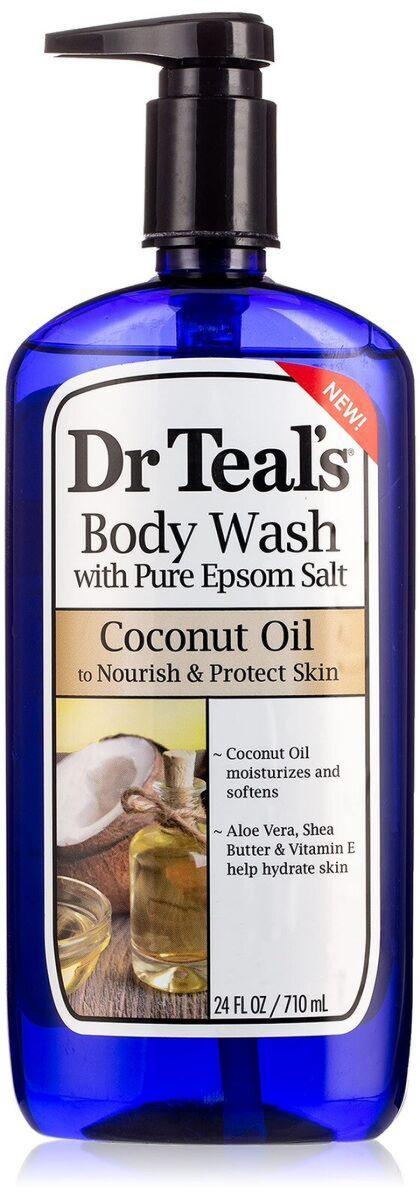 Body Wash Coconut Oil Pure Nourish & Protect Epsom Salt