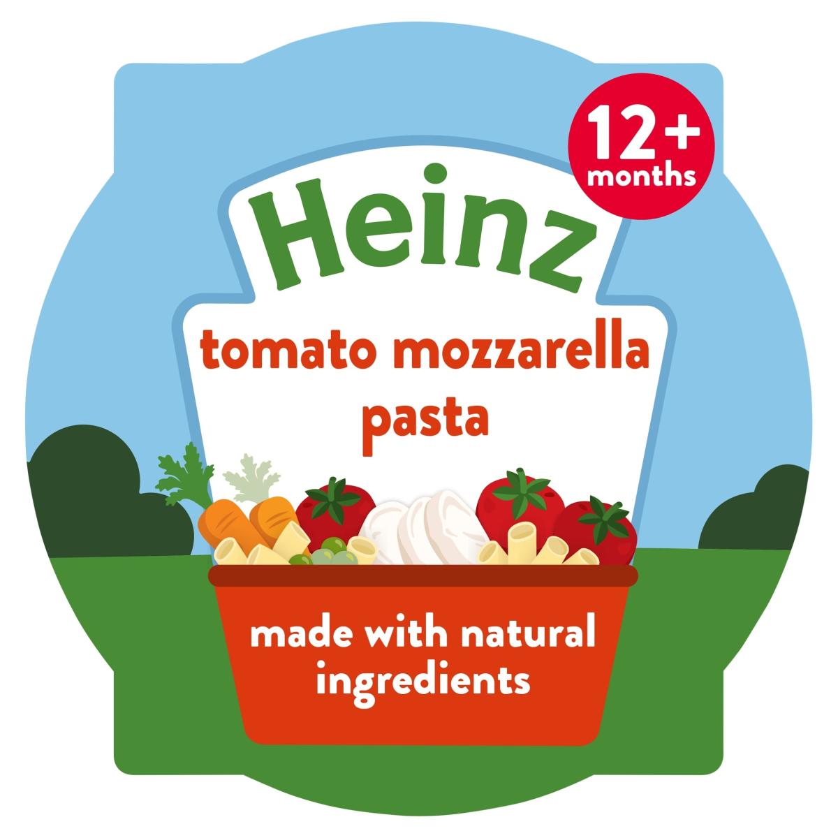 Tomato Mozzarella Pasta Baby Food Tray