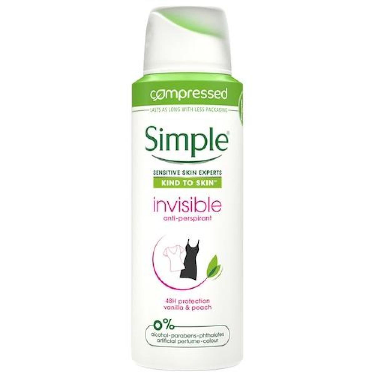 Anti-Perspirant Deodorant Spray Invisible