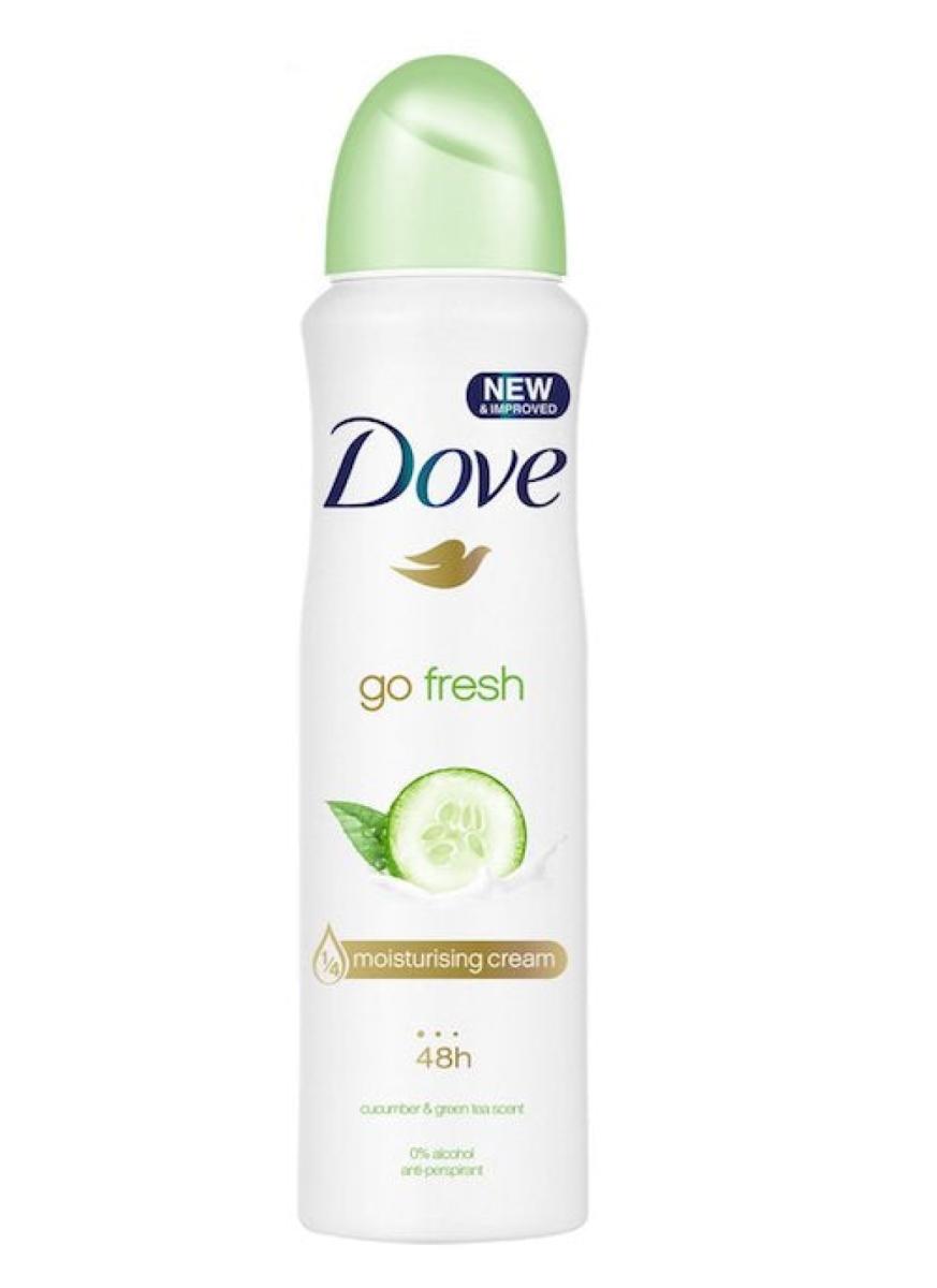 Anti-Perspirant Deodorant Spray Go Fresh Cucumber & Green Tea