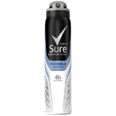 Anti-Perspirant Deodorant Spray Men Invisible Ice