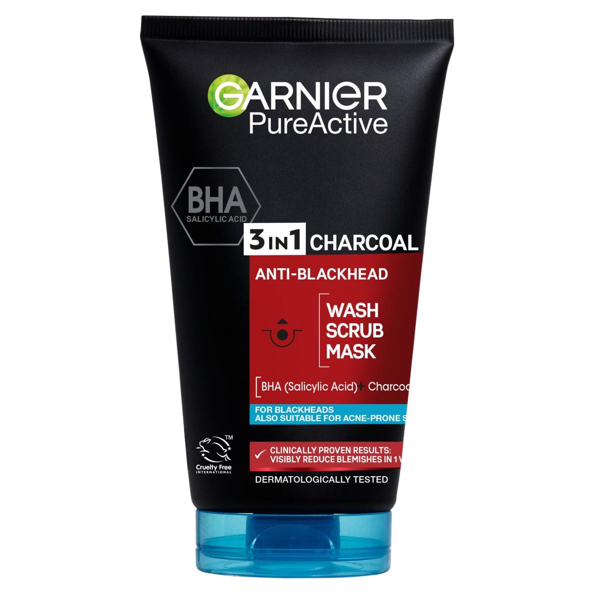 Pure Active 3 in 1 Charcoal Face Wash