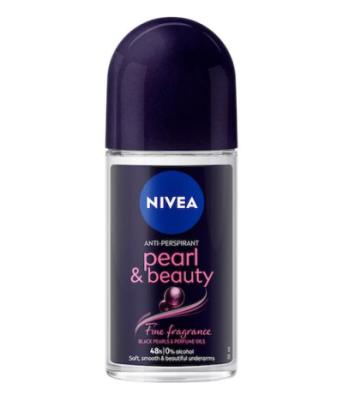 Anti-Perspirant Deodorant Roll On For Women Pearl & Beauty Black Pearls & Perfume Oil