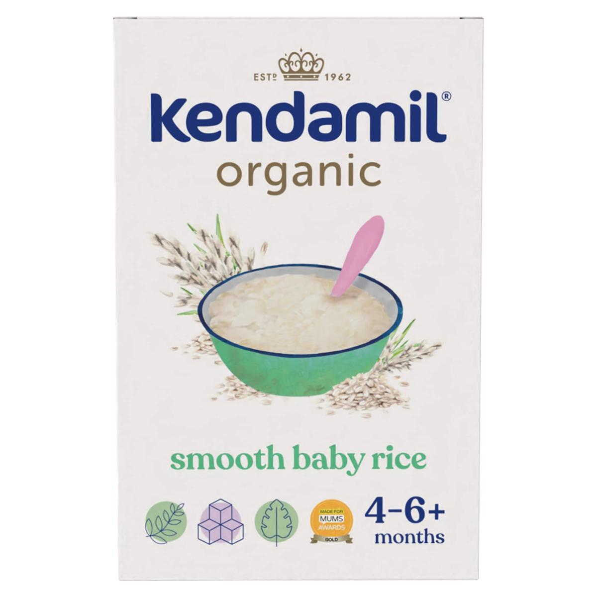 Organic Smooth Baby Rice 4-6 Months
