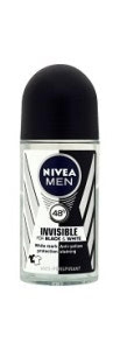 Anti-Perspirant Deodorant Roll On Invisible Black & White For Men