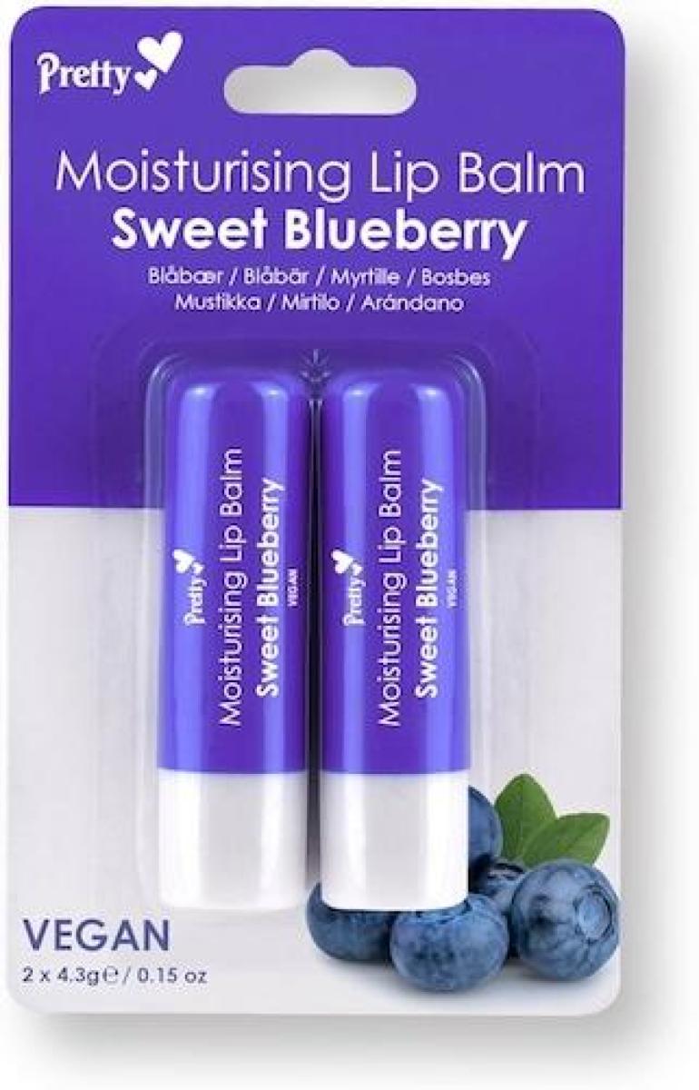 Moisturising Lip Balm Vegan Sweet Blueberry Blast