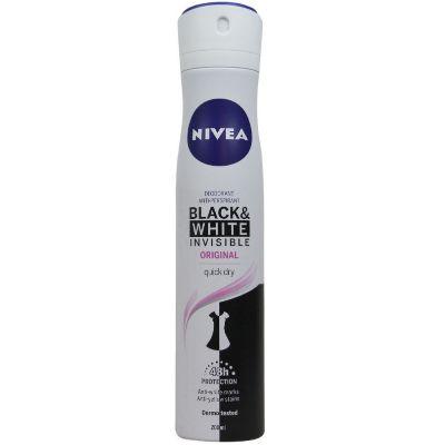 Anti-Perspirant Deodorant Spray Invisible Black & White For Women