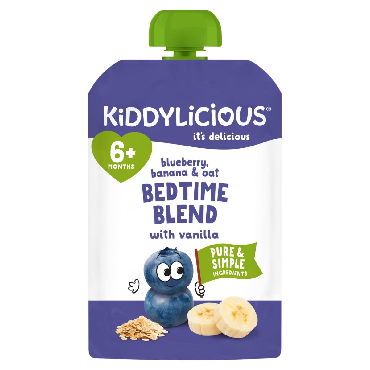 Pouches Bedtime Blend Blueberry Banana & Oat 6 Months+
