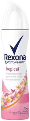 Anti-Perspirant Deodorant Spray Women Tropical With Scent Flowers