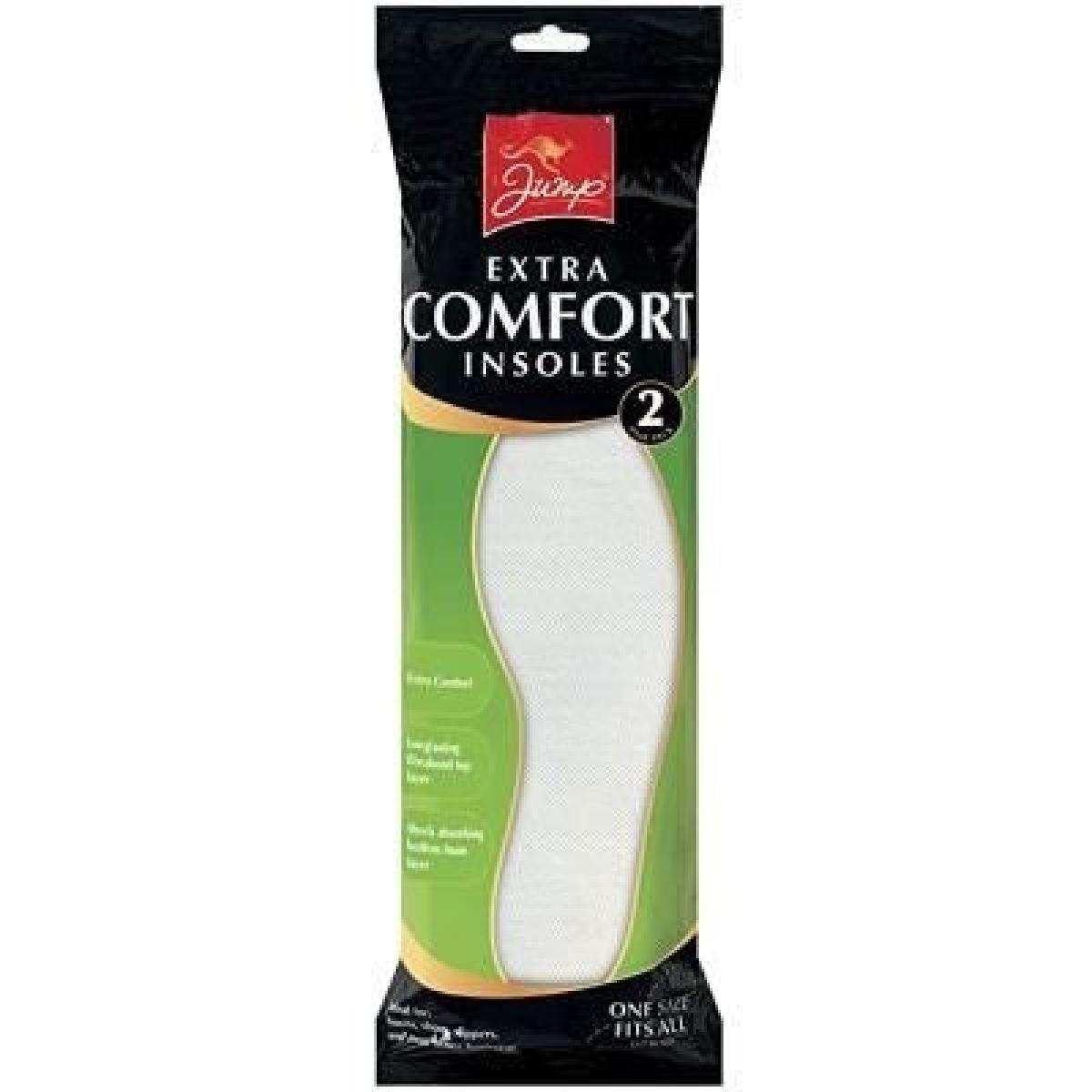 Extra Comfort Insoles 2 Pairs