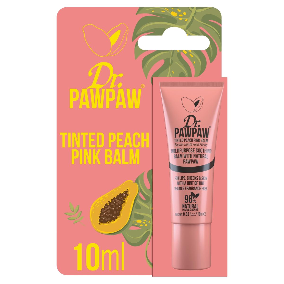 Tinted Peach Pink Balm