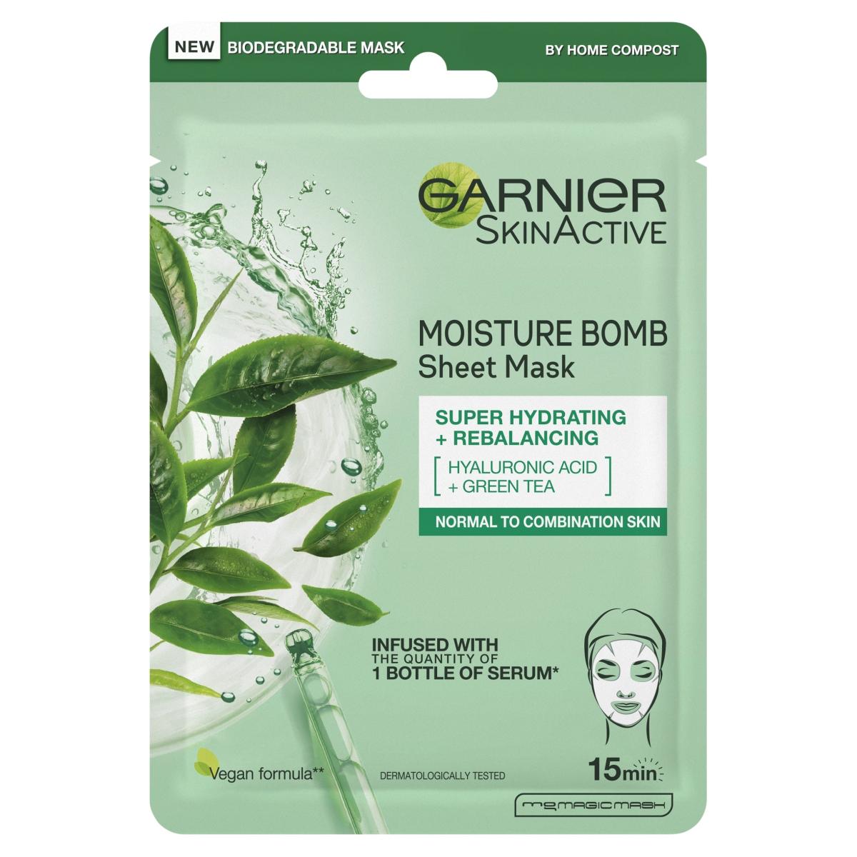 Moisture Bomb Hydrating Face Mask Green Tea