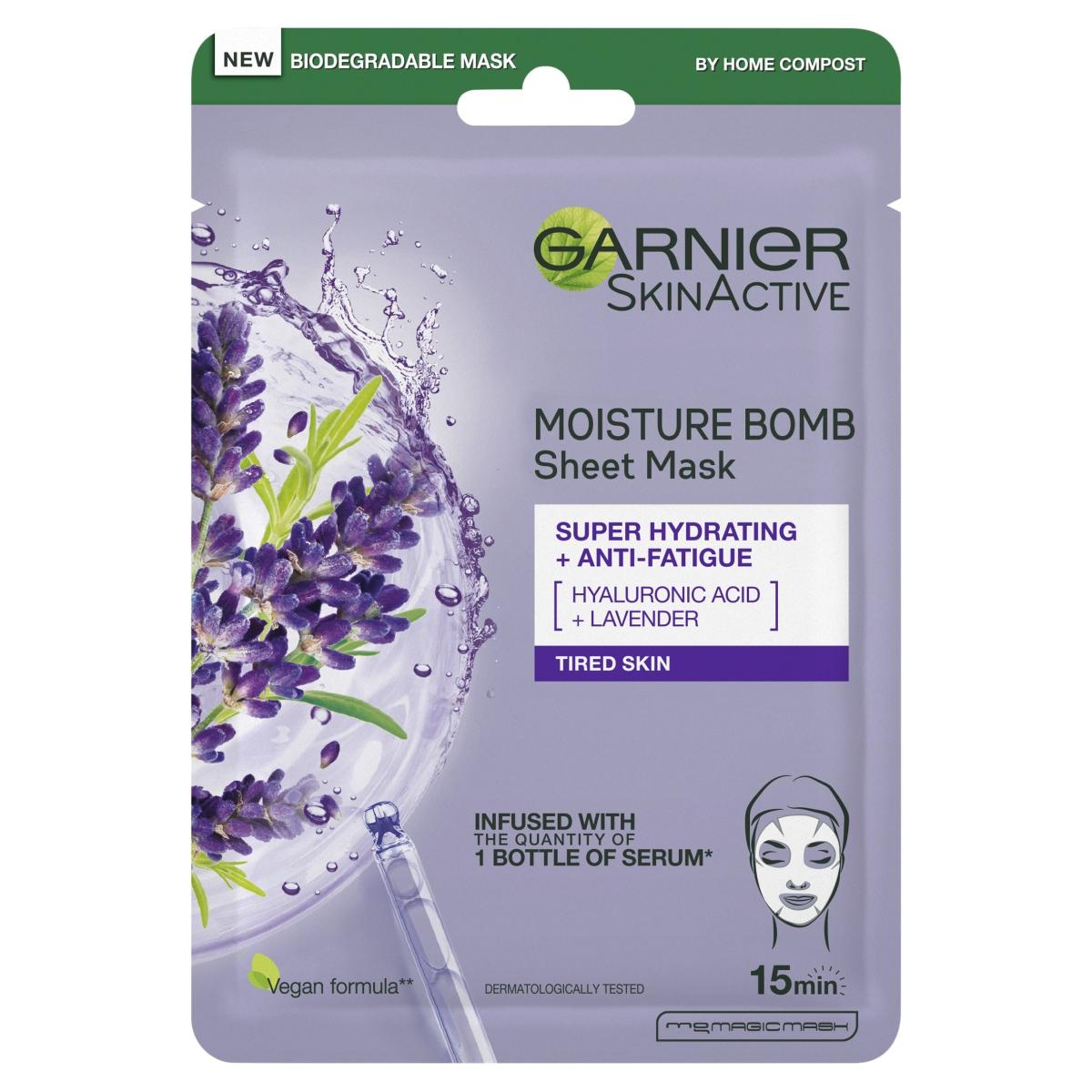 Moisture Bomb Hydrating Face Mask Lavender