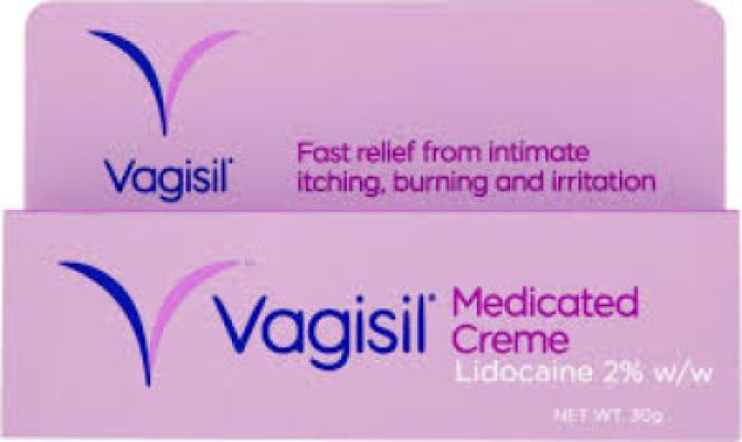 Medicated Cream Relief From Itching Burning & Irritation