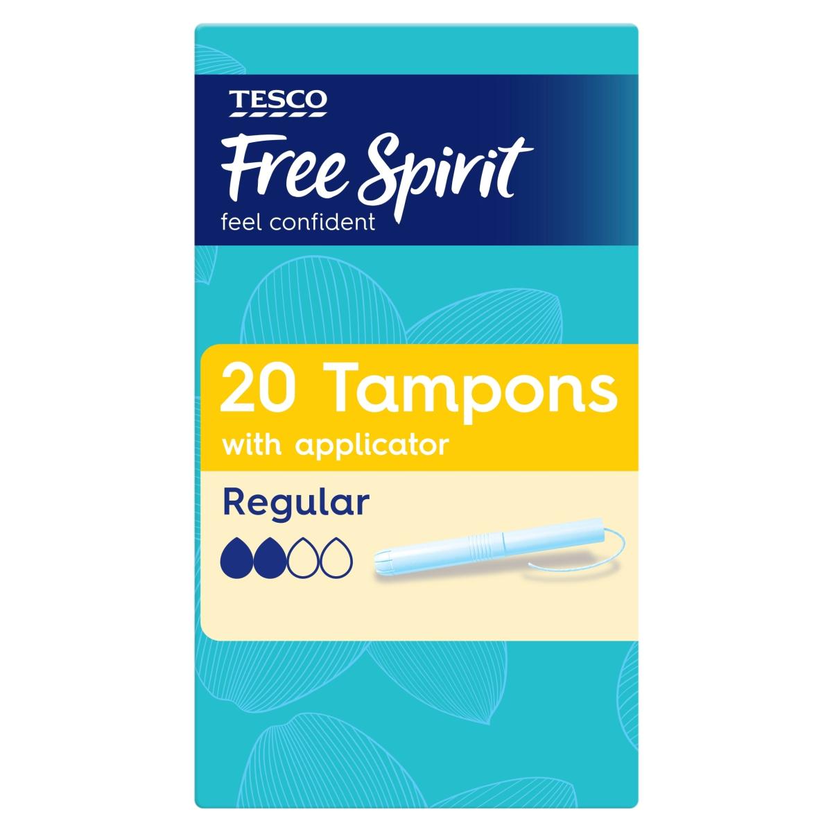 Free Spirit Tampons With Applicator Regular
