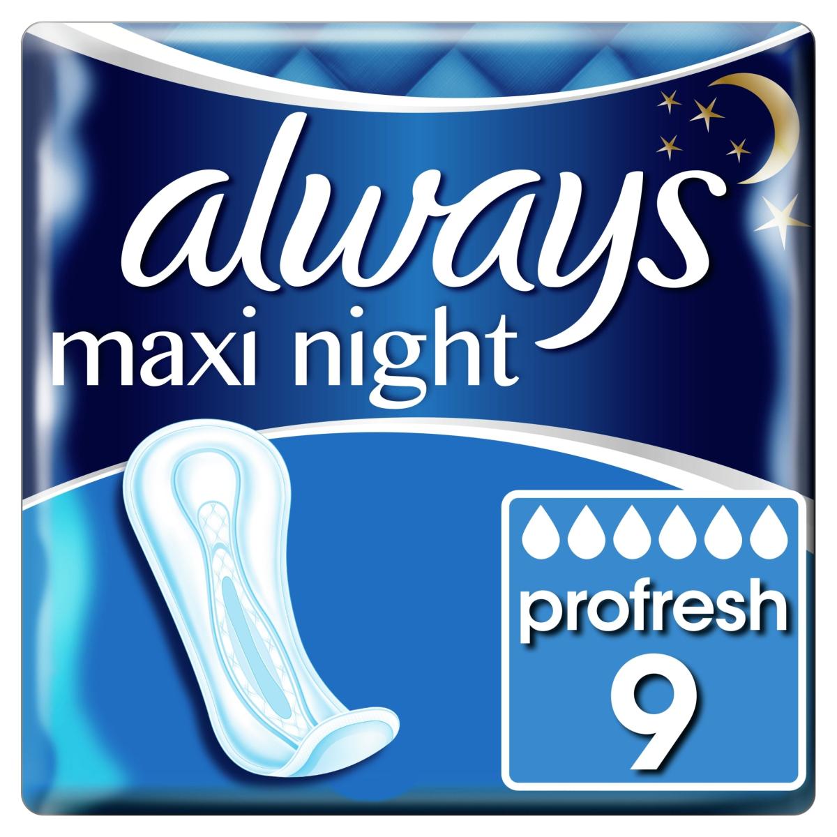 Maxi Size 3 Night Sanitary Towels