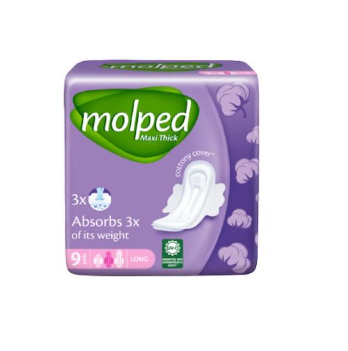 Maxi Thick Sanitary Pad Light Flow Normal x9