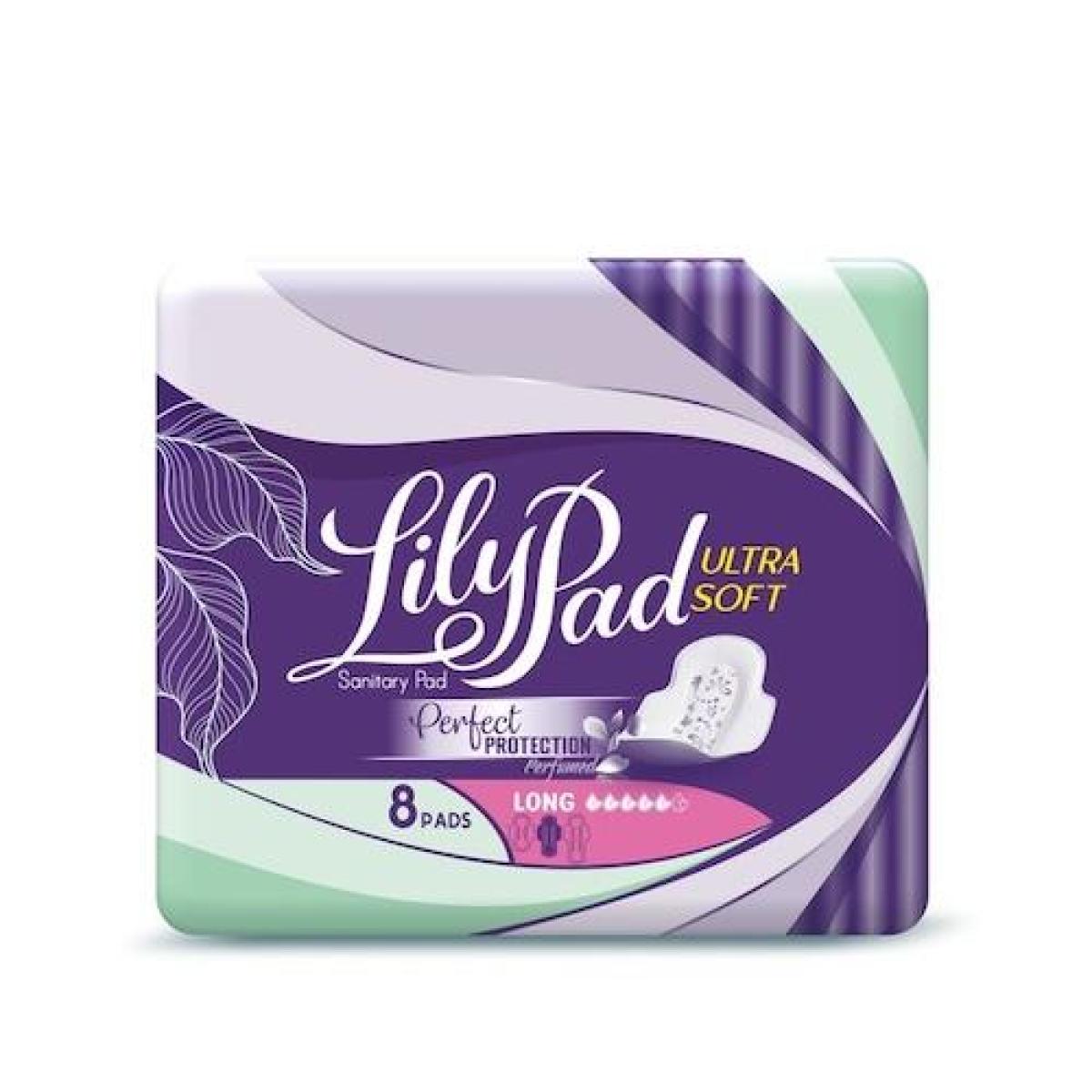 Ultra Soft Long Sanitary Pads x8