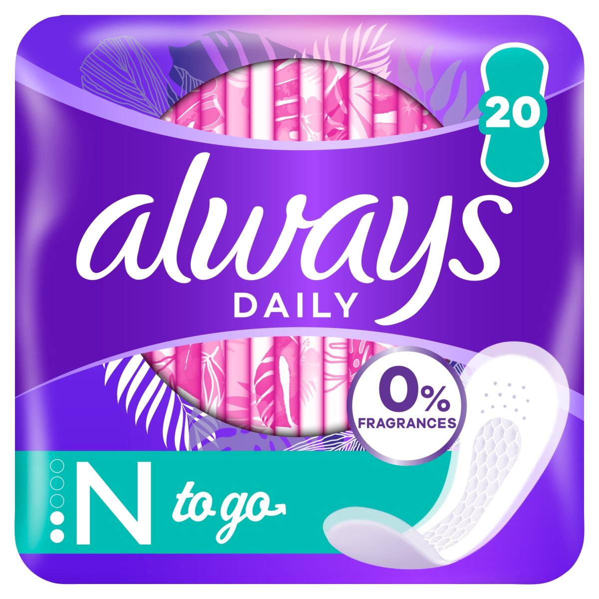 Dailies Singles To Go Panty Liners