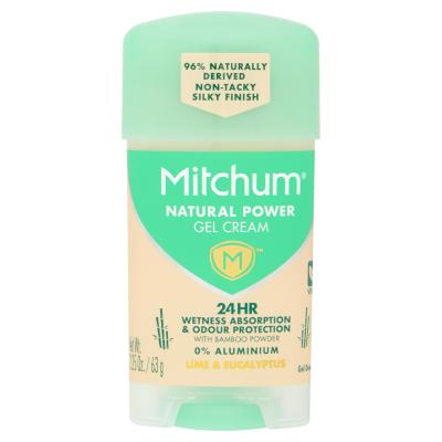 Natural Power Gel Cream Deodorant Lime & Eucalyptus