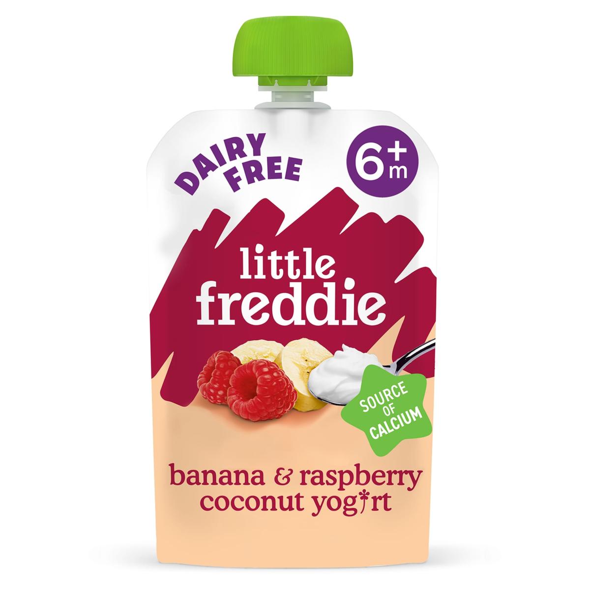 Organic Dairy-Free Coconut Yogurt Banana & Raspberry
