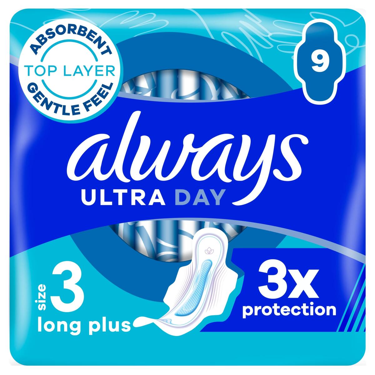 Ultra Size 3 Night With Wings Sanitary Towels