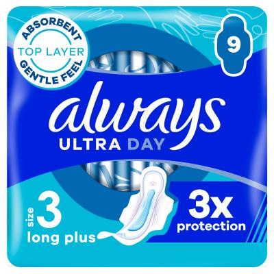 Ultra Size 3 Night With Wings Sanitary Towels