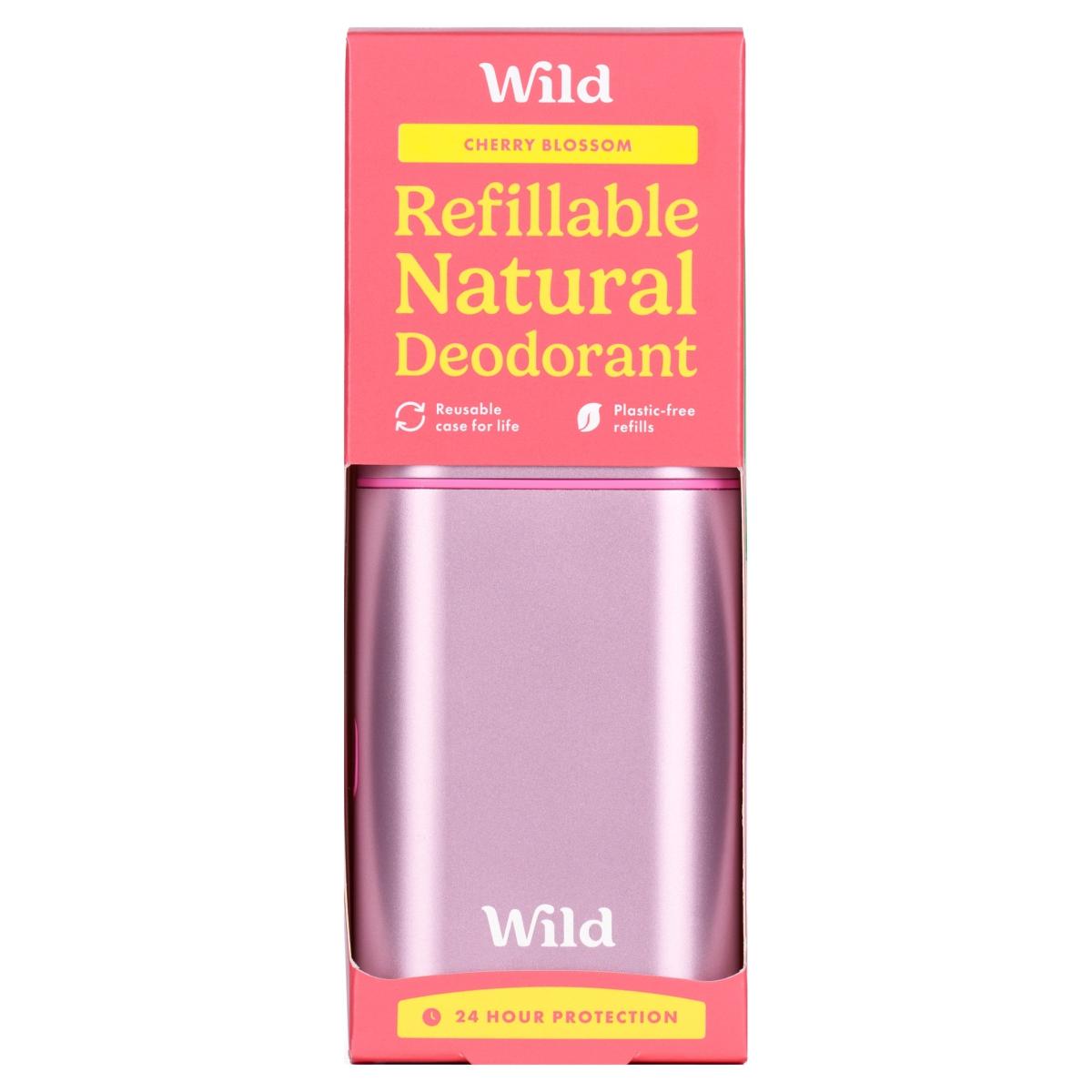 Cherry Blossom Refillable Natural Deodorant Starter Pack