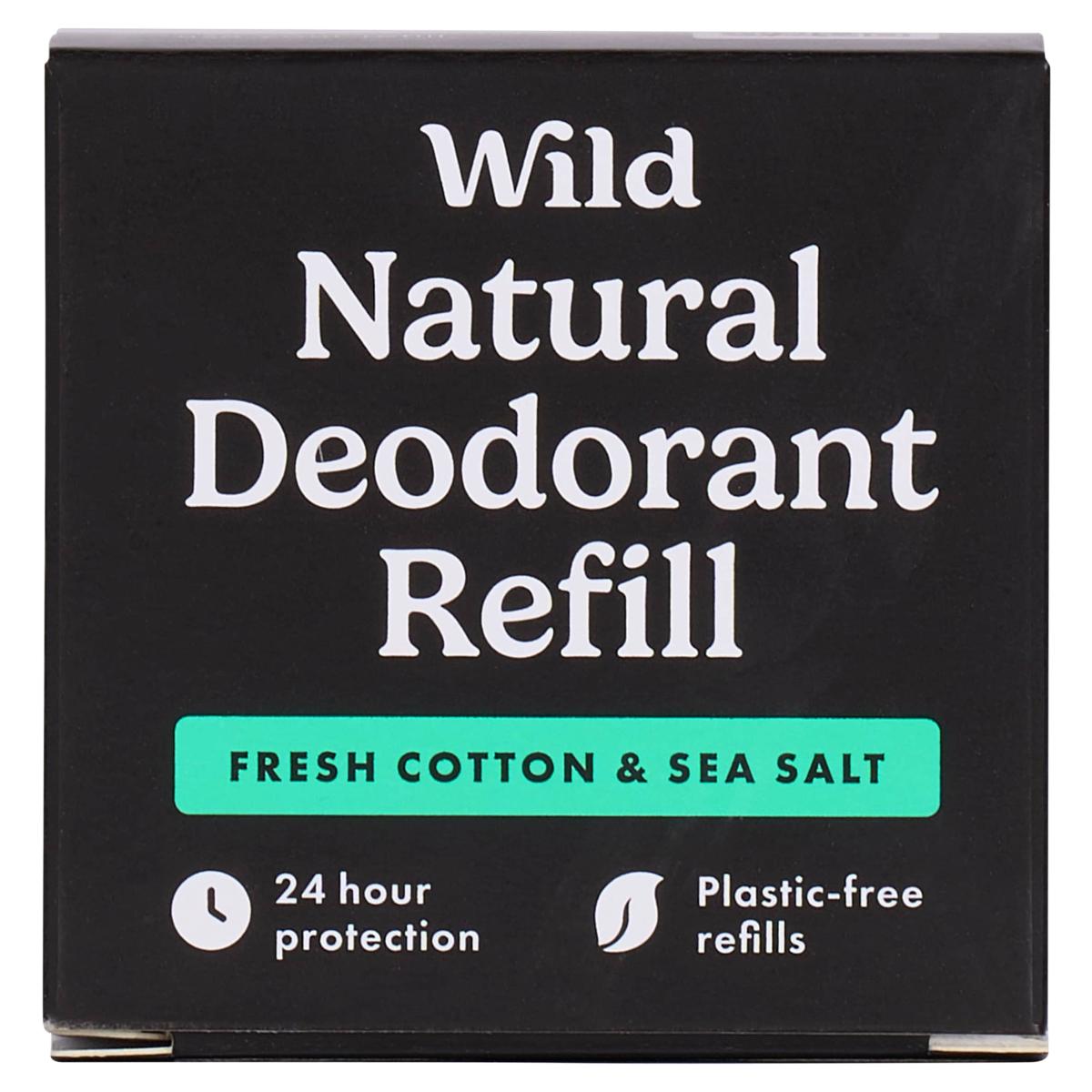 Natural Deodorant Refill Fresh Cotton & Sea Salt
